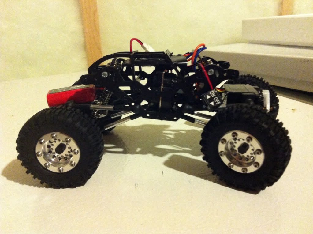 homemade rc crawler chassis